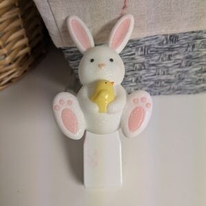 Cute Bunny Night Light with Chick